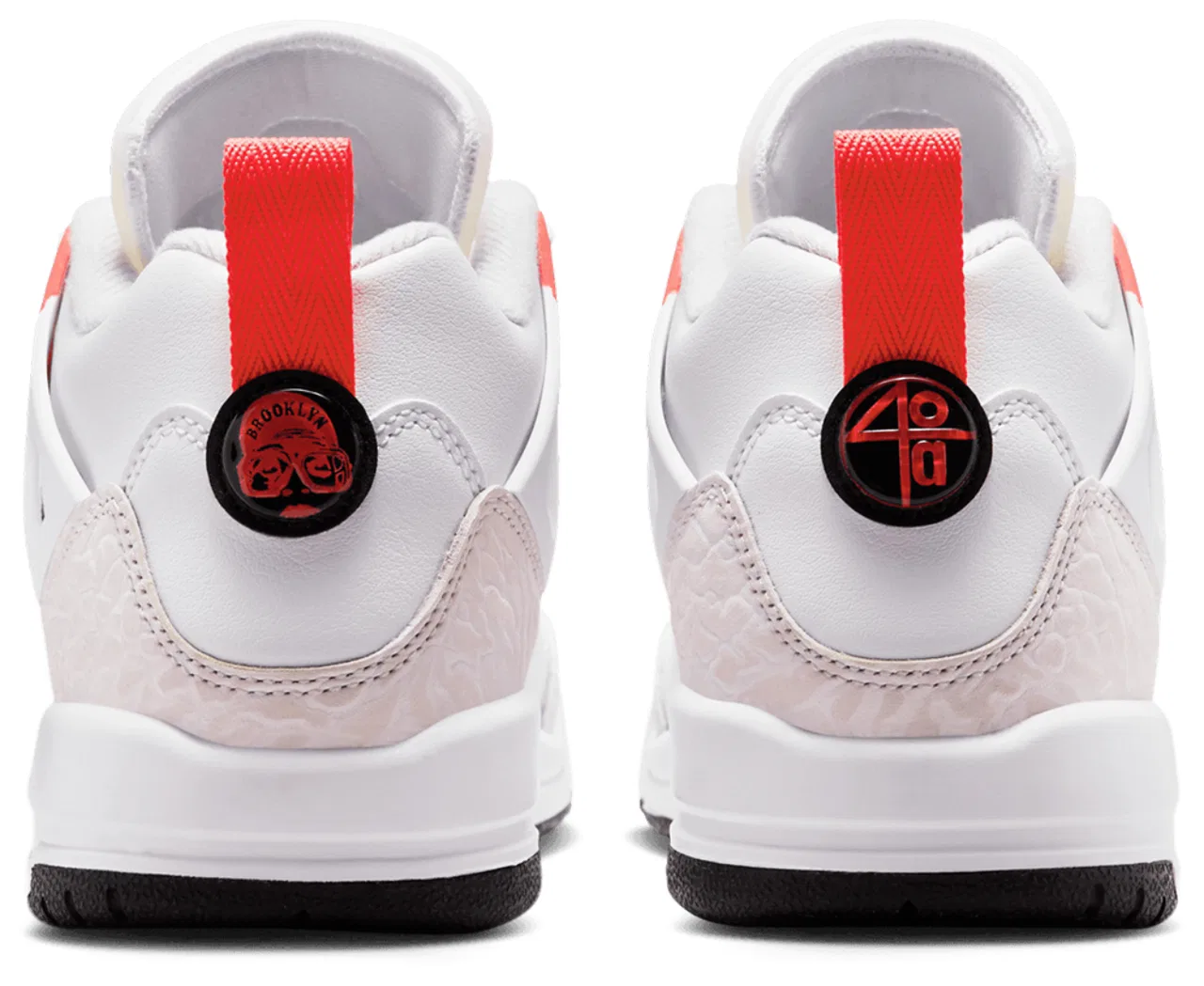 Кроссовки для мальчиков Spizike Low Jordan, цвет Black/White/Red — фото 3