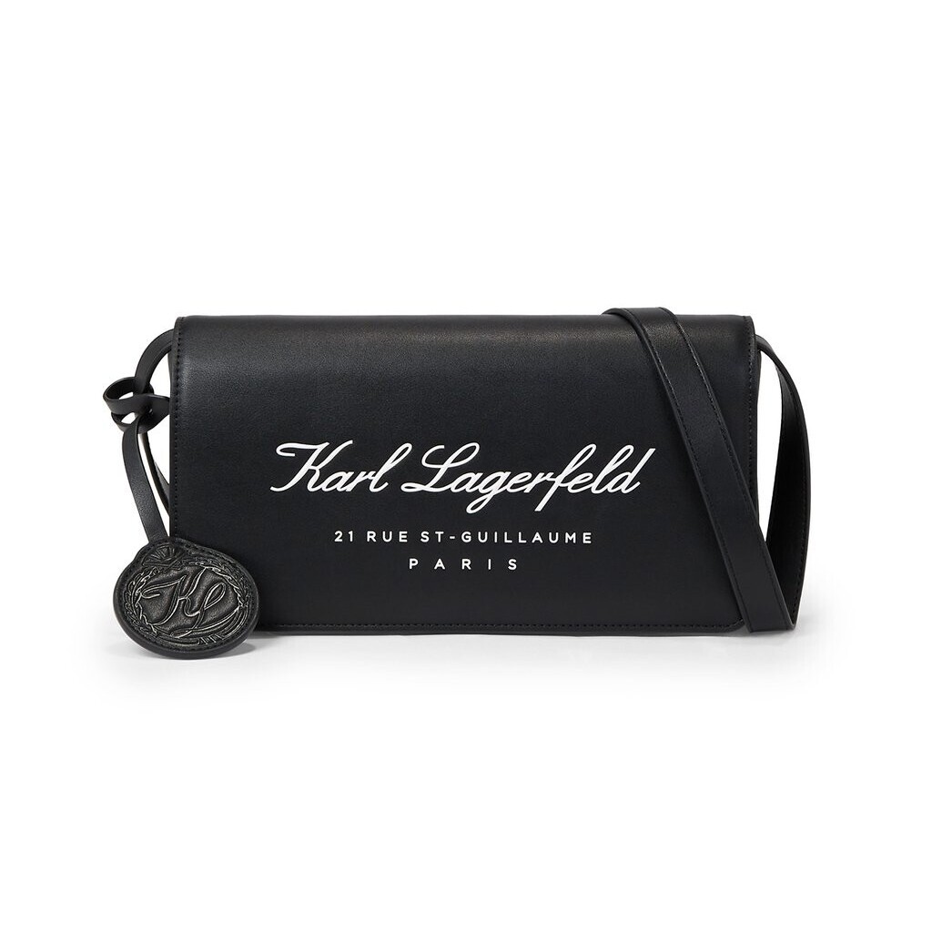 

Сумка через плечо Karl Lagerfeld Hotel Tech Flap, черный