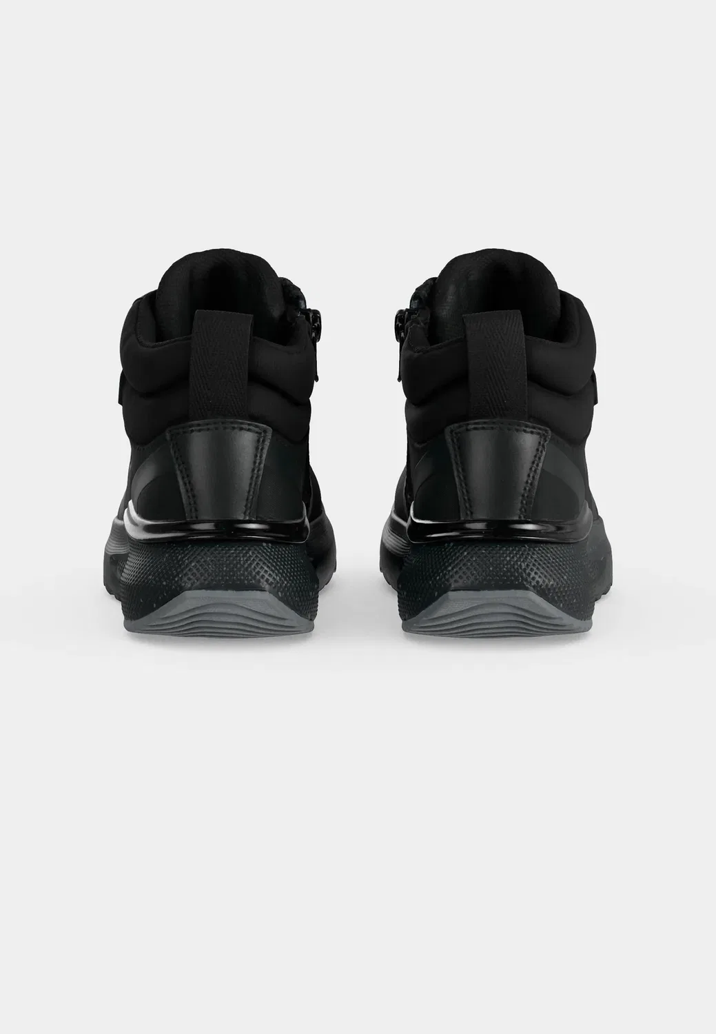 Детские и подростковые кроссовки - высокие кроссовки Boss Kidswear, Black — фото 4