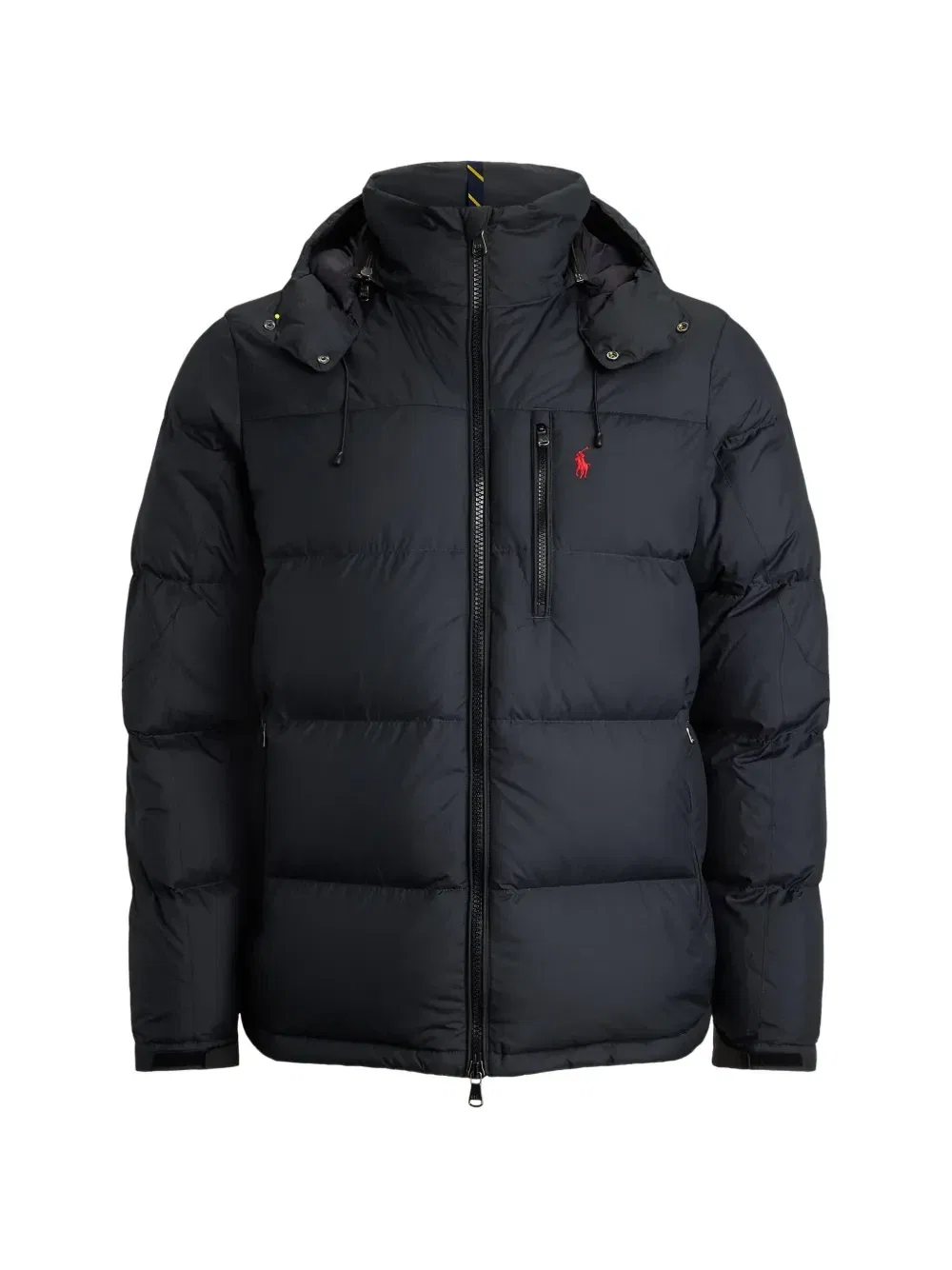 Куртка со съемным капюшоном и кулиской Polo Ralph Lauren, черный
