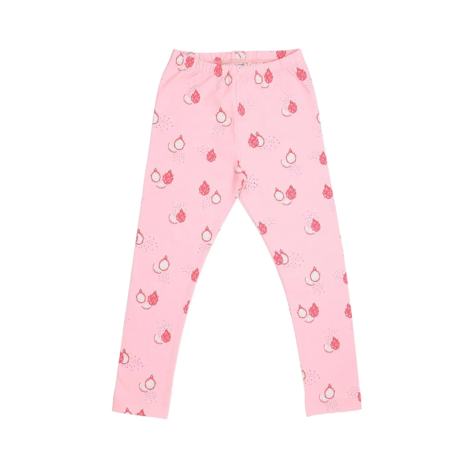 Леггинсы с принтом Dragon fruit Walkiddy, розовый