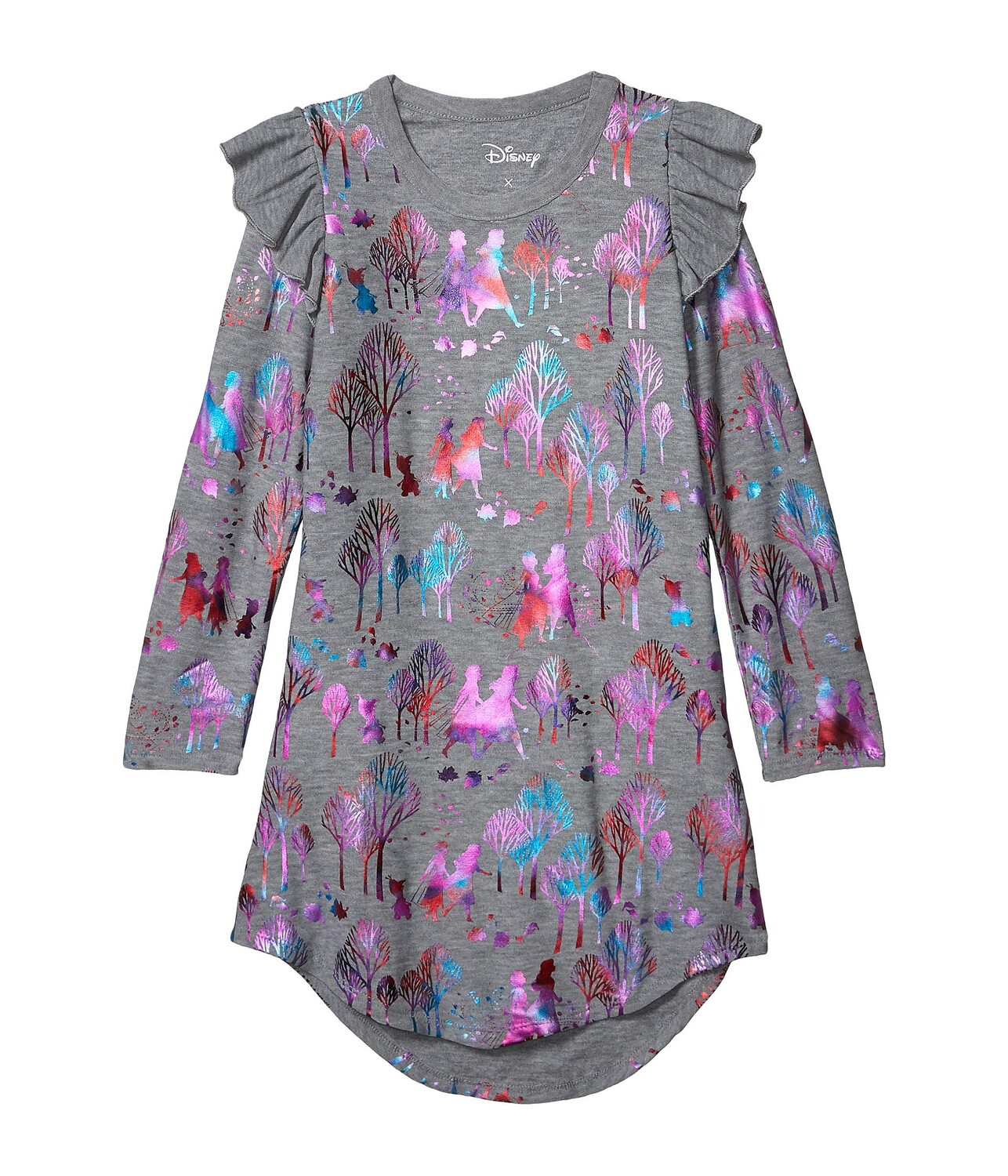 

Платье Chaser Kids, Disney's Frozen "Frozen Forest" Cozy Knit Shirttail Dress