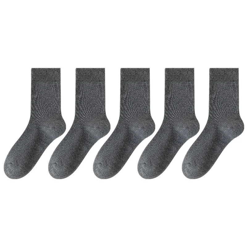 Детские носки-гольфы 5 пар, Dark Gray, MIIOW