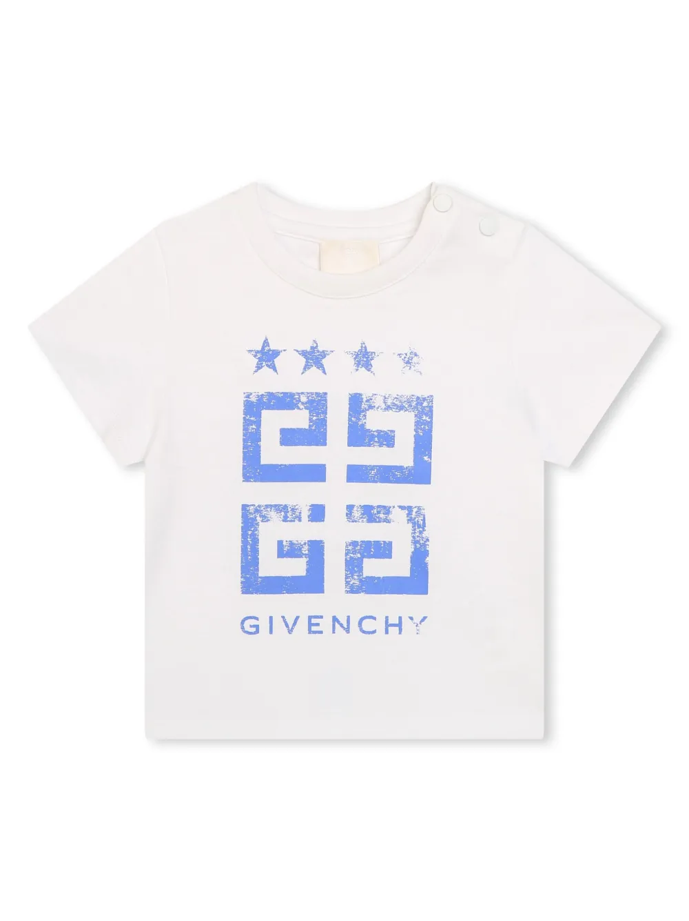 

Футболка с логотипом 4G Givenchy Kids, белый