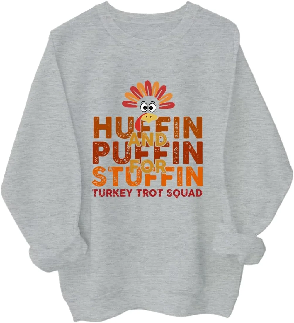 

Толстовка Turkey Trot Squad с принтом для мужчин и женщин