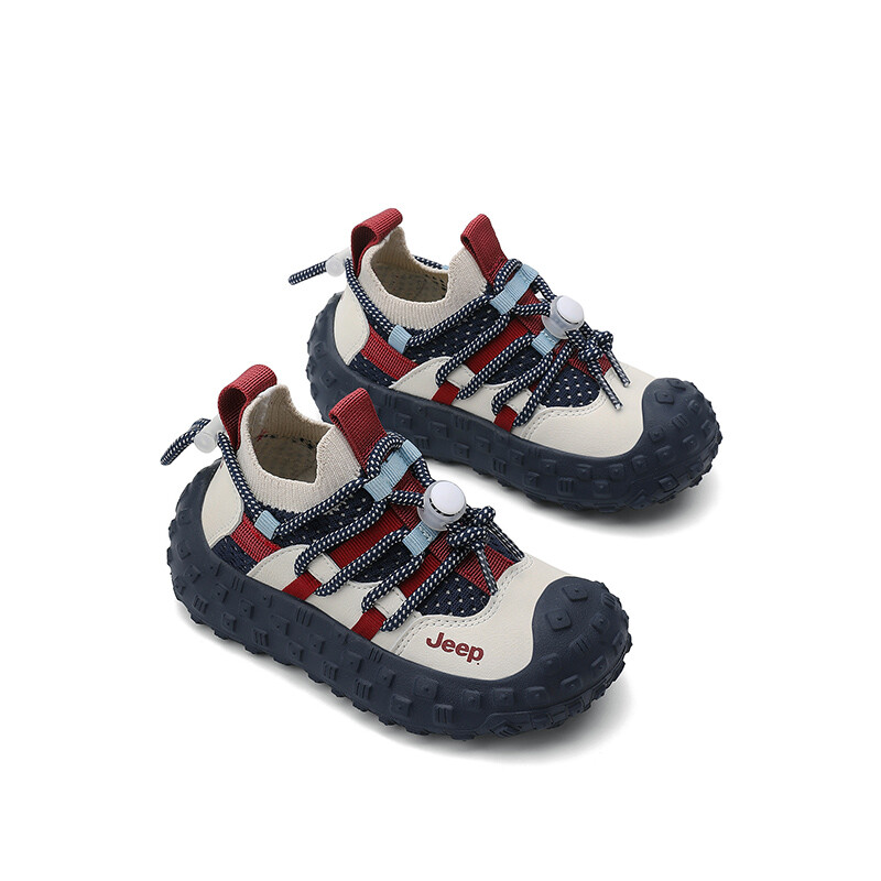 Детские кеды Kids Low-top Red Jeep, красный — фото 3