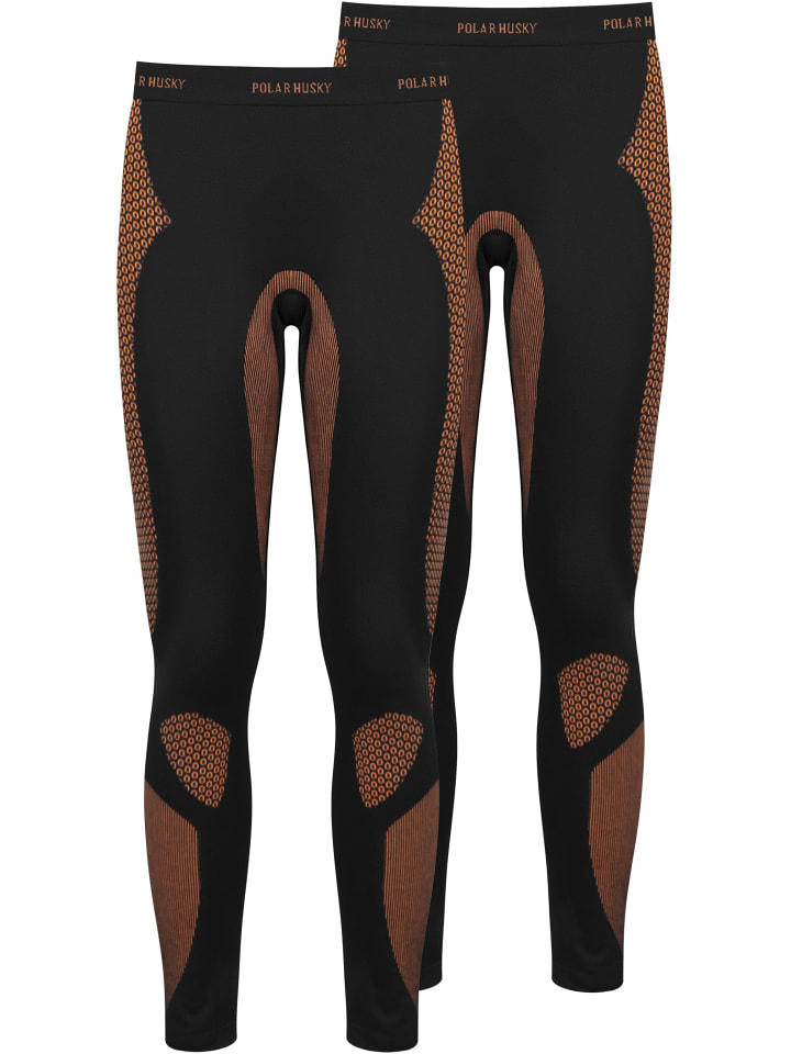 

Normani 2 длинных лыжных и термобелья оранжевого цвета