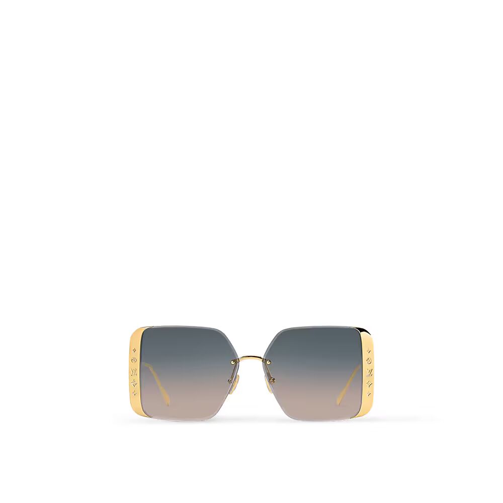 

Солнцезащитные очки LV Moon Metal Square Louis Vuitton, золотой