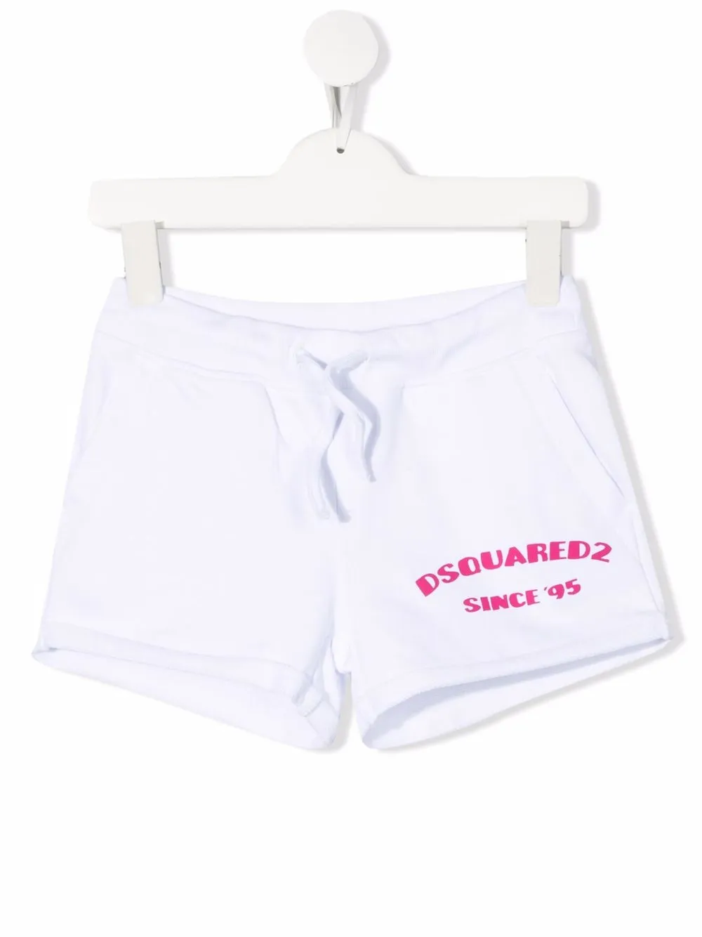 

Спортивные шорты с логотипом DSQUARED2 KIDS, белый