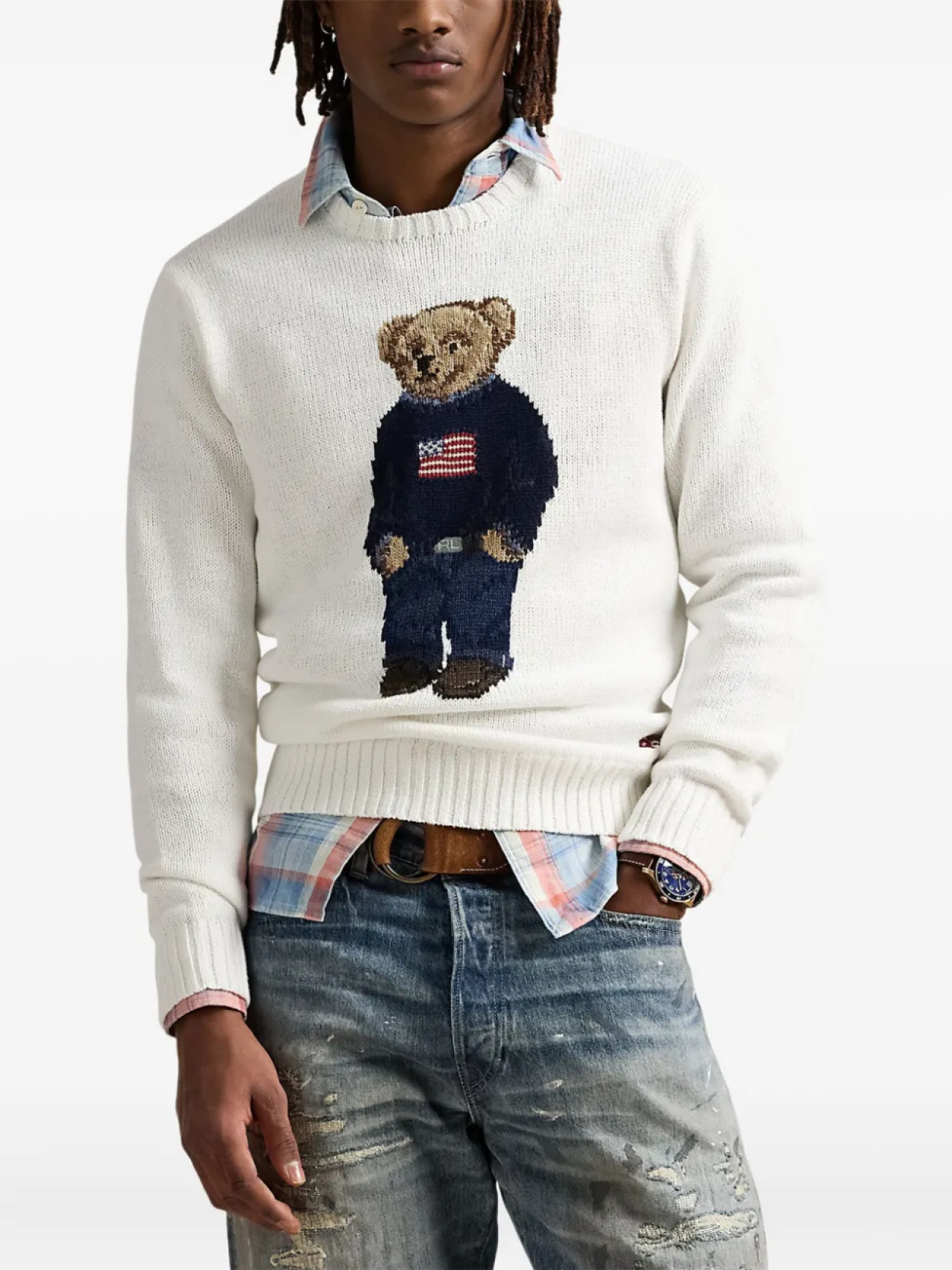 

Polo Ralph Lauren свитер Polo Bear, белый