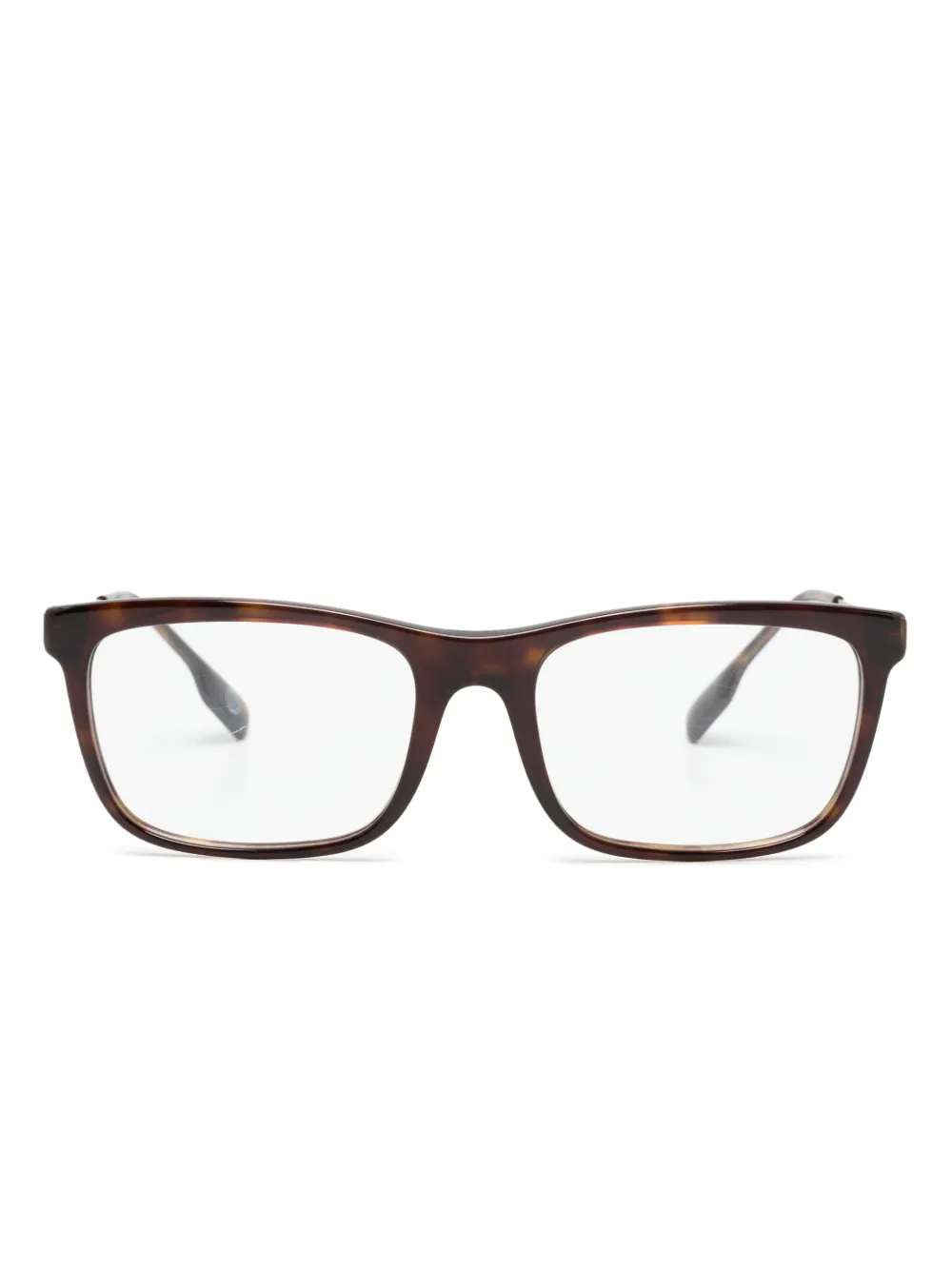 

Очки в прямоугольной оправе Burberry Eyewear, коричневый