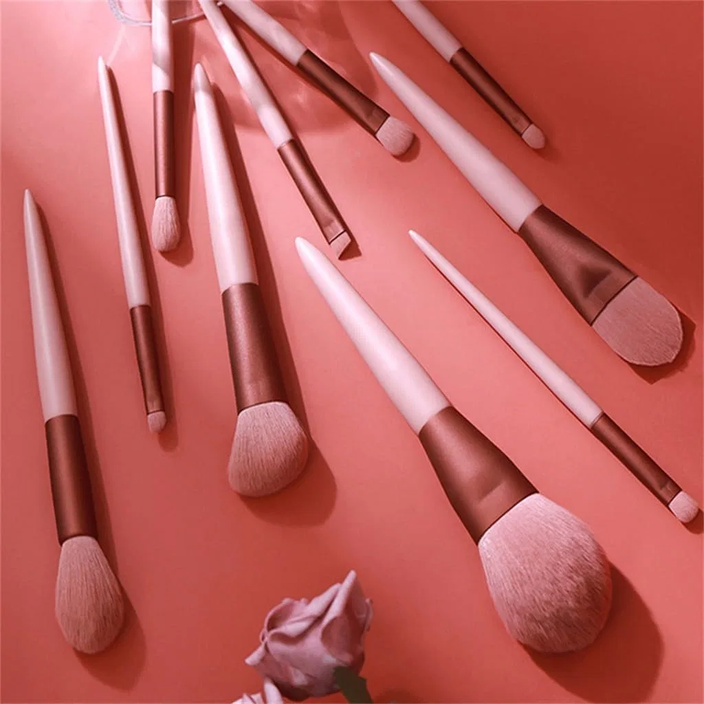 Набор кистей для макияжа Smokey Rose BSKUAJH 10 шт 18 см — фото 3