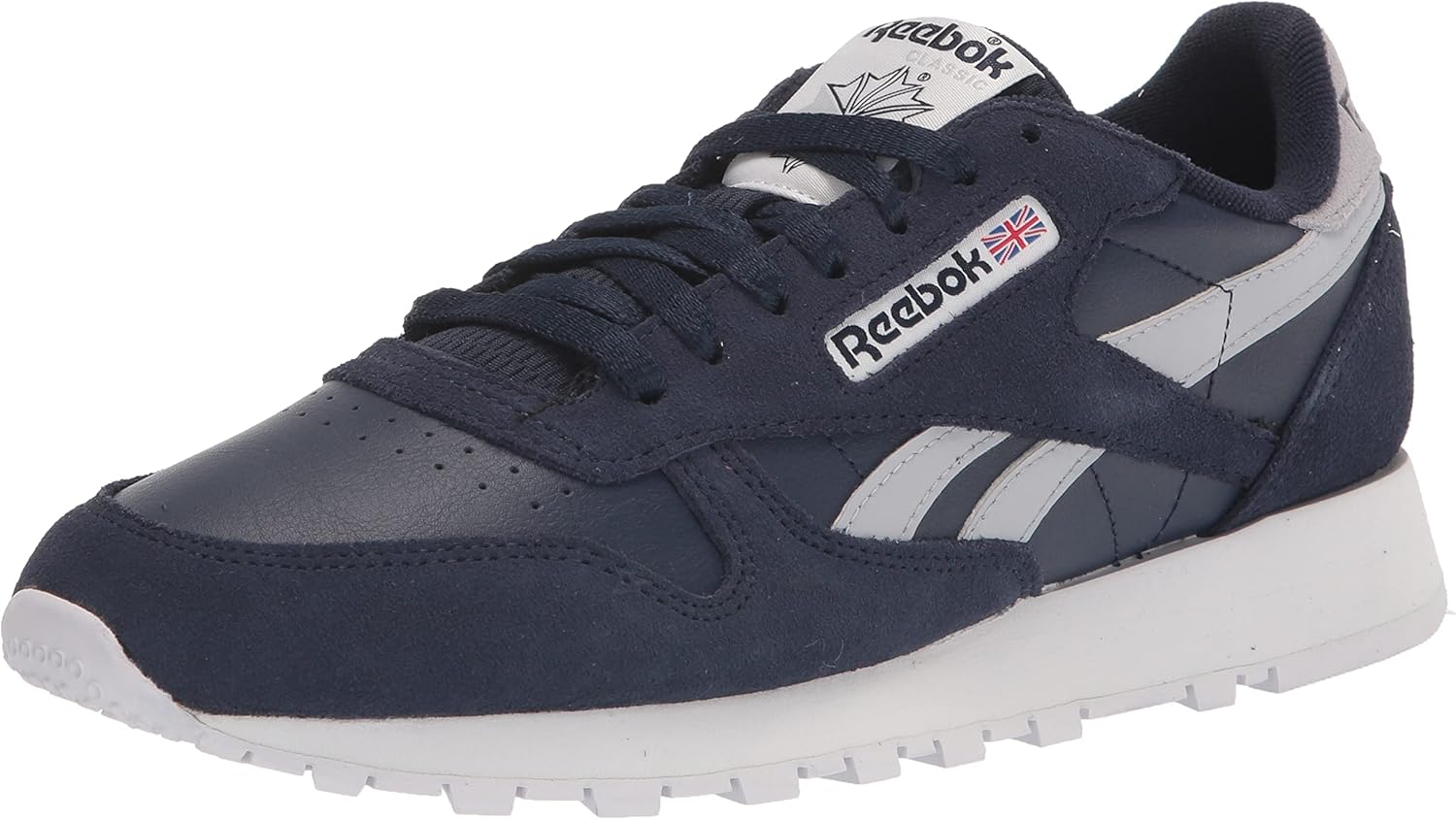 

Классические кожаные кроссовки для взрослых, унисекс V1 Reebok, белый/серый