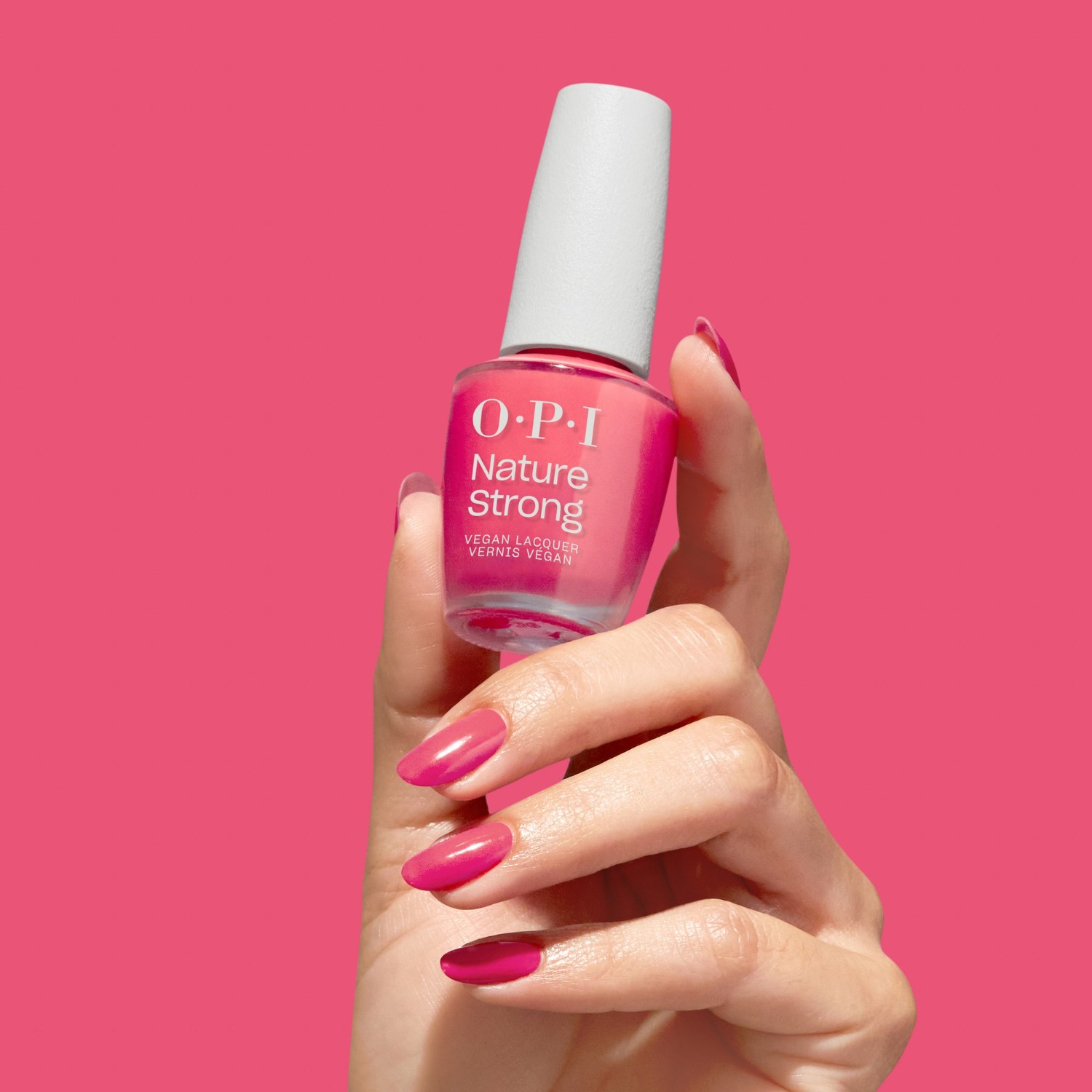 Лак для ногтей nature strong vegan Opi, nat033 - a kick in the bud, объем 15 мл — фото 4