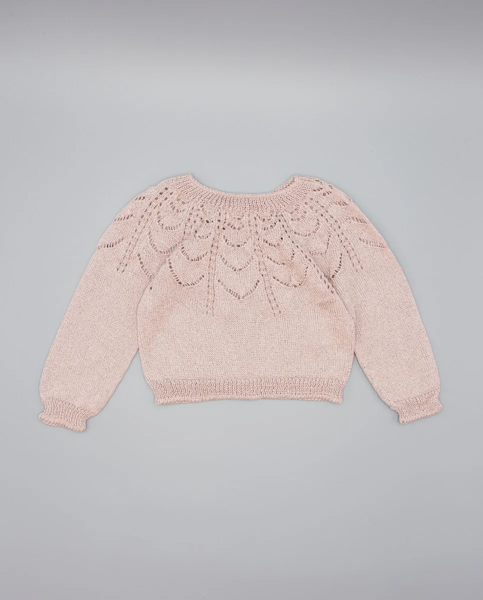 

Детская куртка с блестками Fina Ejerique, розовый