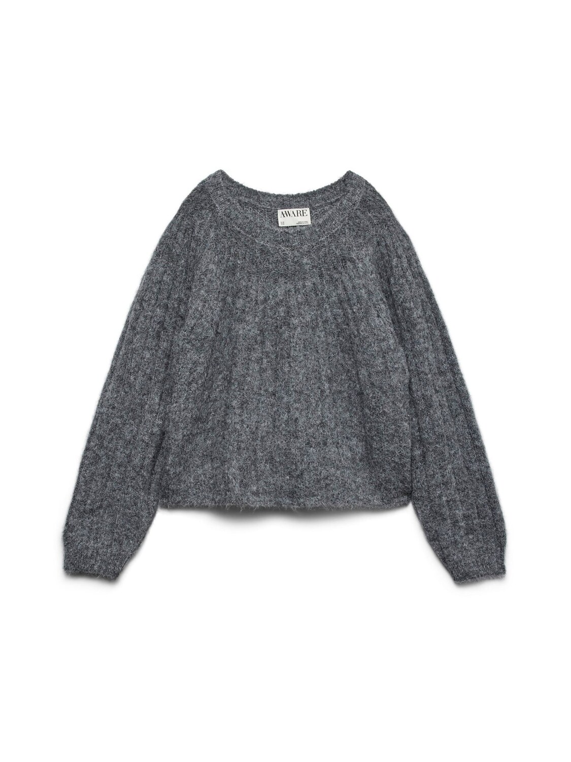 

VERO MODA Свитер 'AWUILDE' в сером цвете