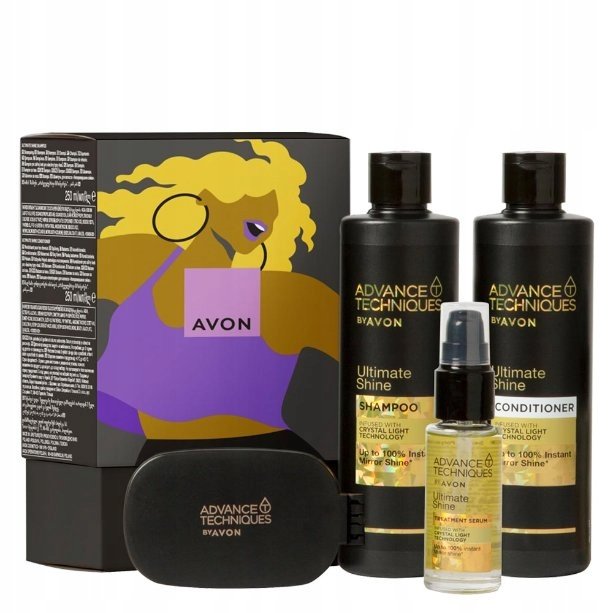 

Подарочный набор средств по уходу за волосами AVON «Сияние»