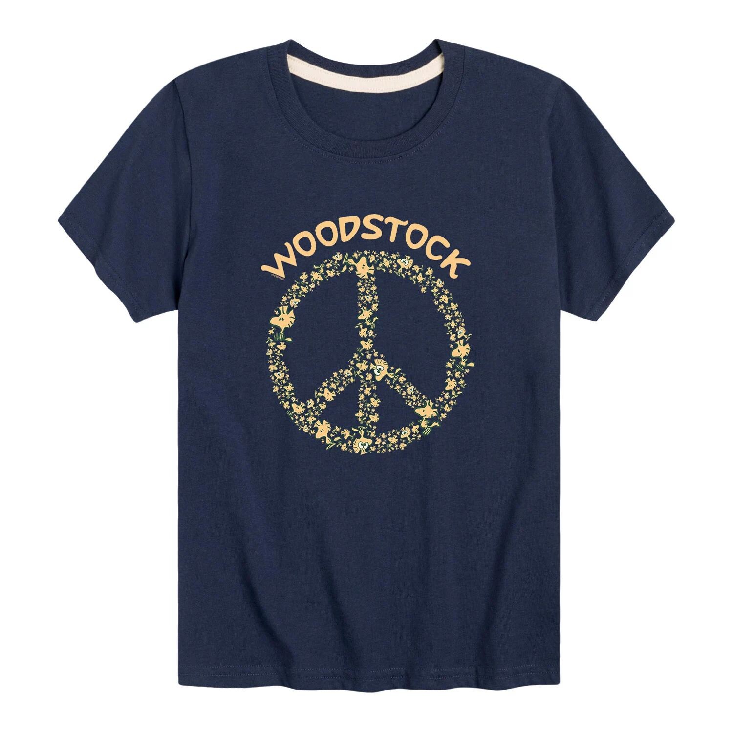 

Футболка Woodstock со знаком мира арахиса для мальчиков 8–20 лет Licensed Character