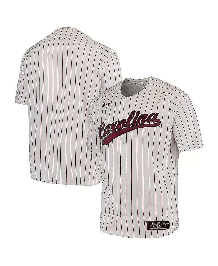 

Мужская бейсбольная джерси South Carolina Gamecocks Performance Replica Under Armour, белый