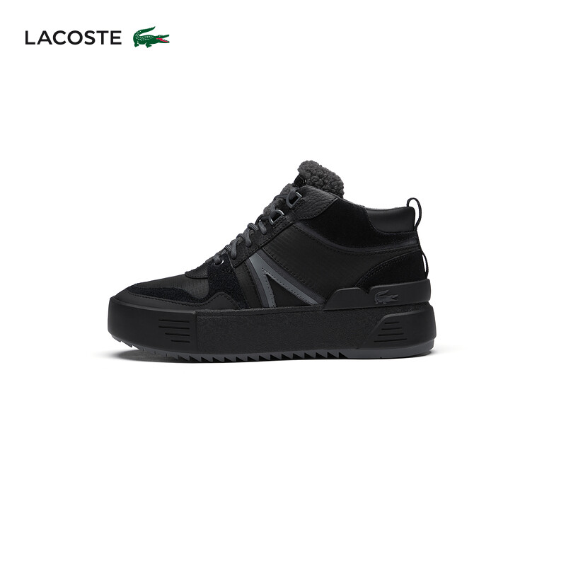 

Кроссовки женские Lacoste на шнуровке, черный