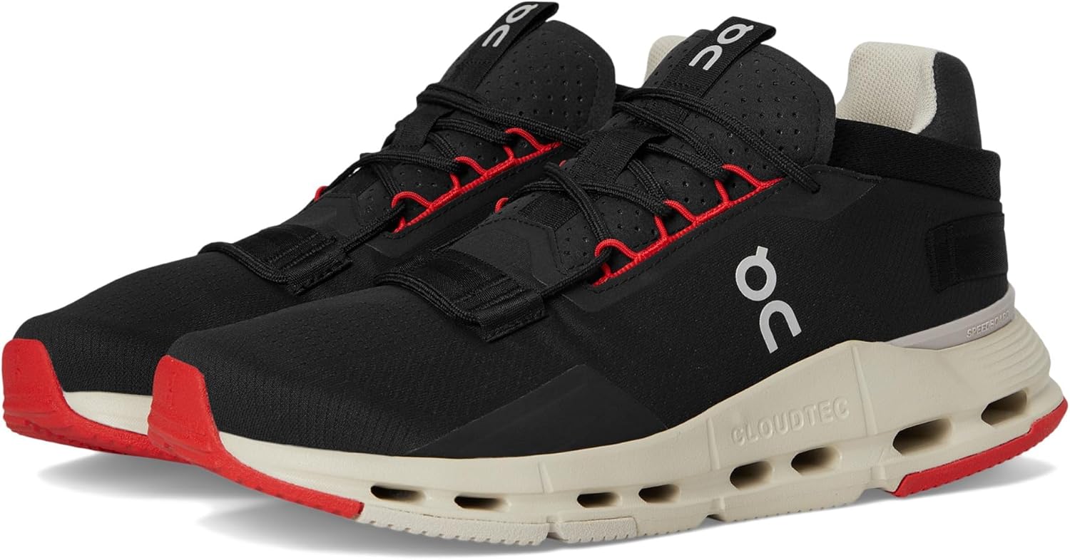 

Мужские кроссовки Cloudnova 2 On, черный/красный
