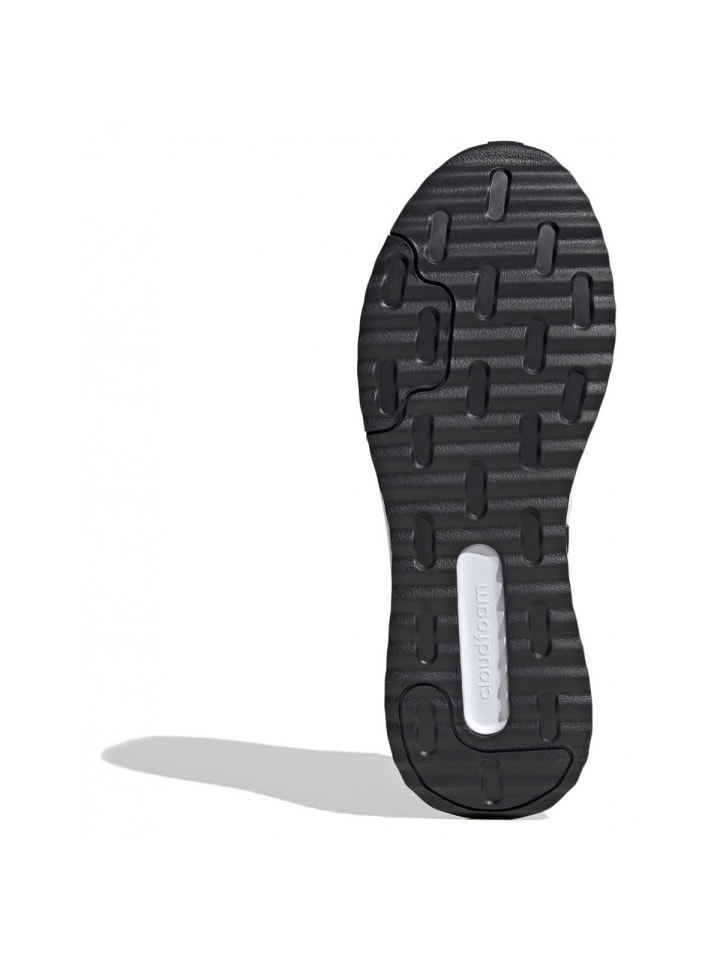 Кроссовки на шнуровке adidas, черный — фото 4