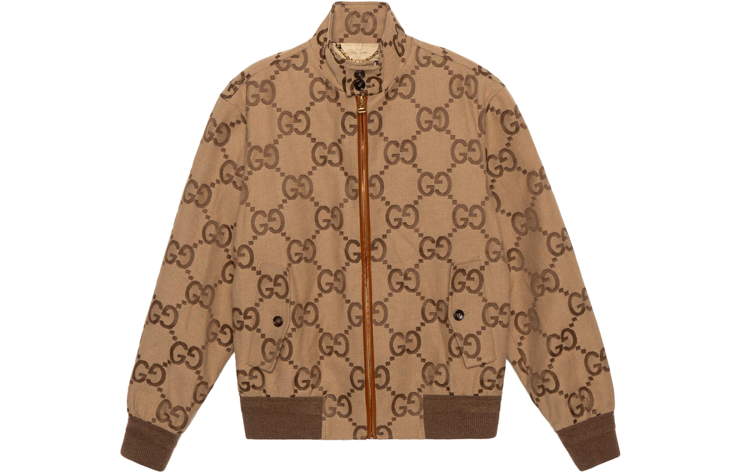 

Джинсовая куртка Jumbo Gg от GUCCI, коричневый