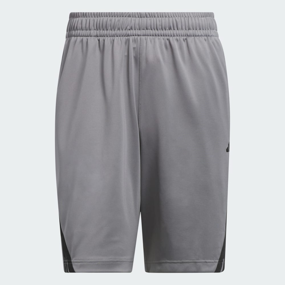 Спортивные шорты Adidas Legends 3-Stripes Basketball Shorts, цвет Grey Three/Black — фото 4