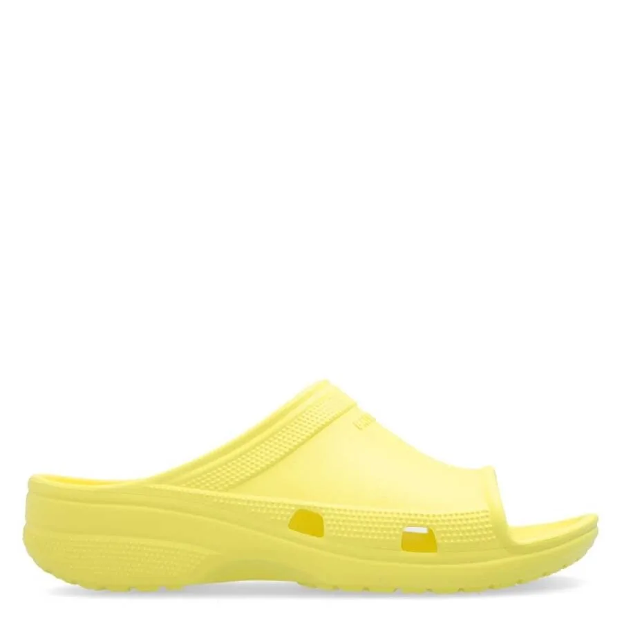 Шлепанцы Balenciaga Pool Crocs цвета цитрусовых
