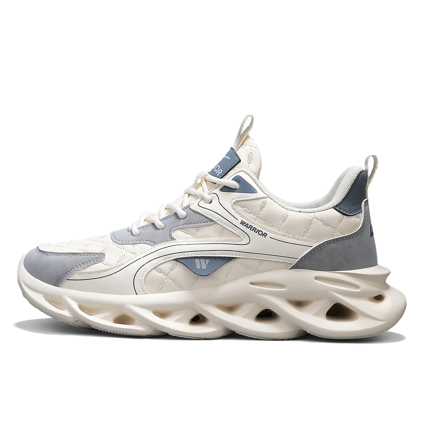 

Мужские повседневные низкие кроссовки Abrasion Resistant Slip Resistant WARRIOR, greige