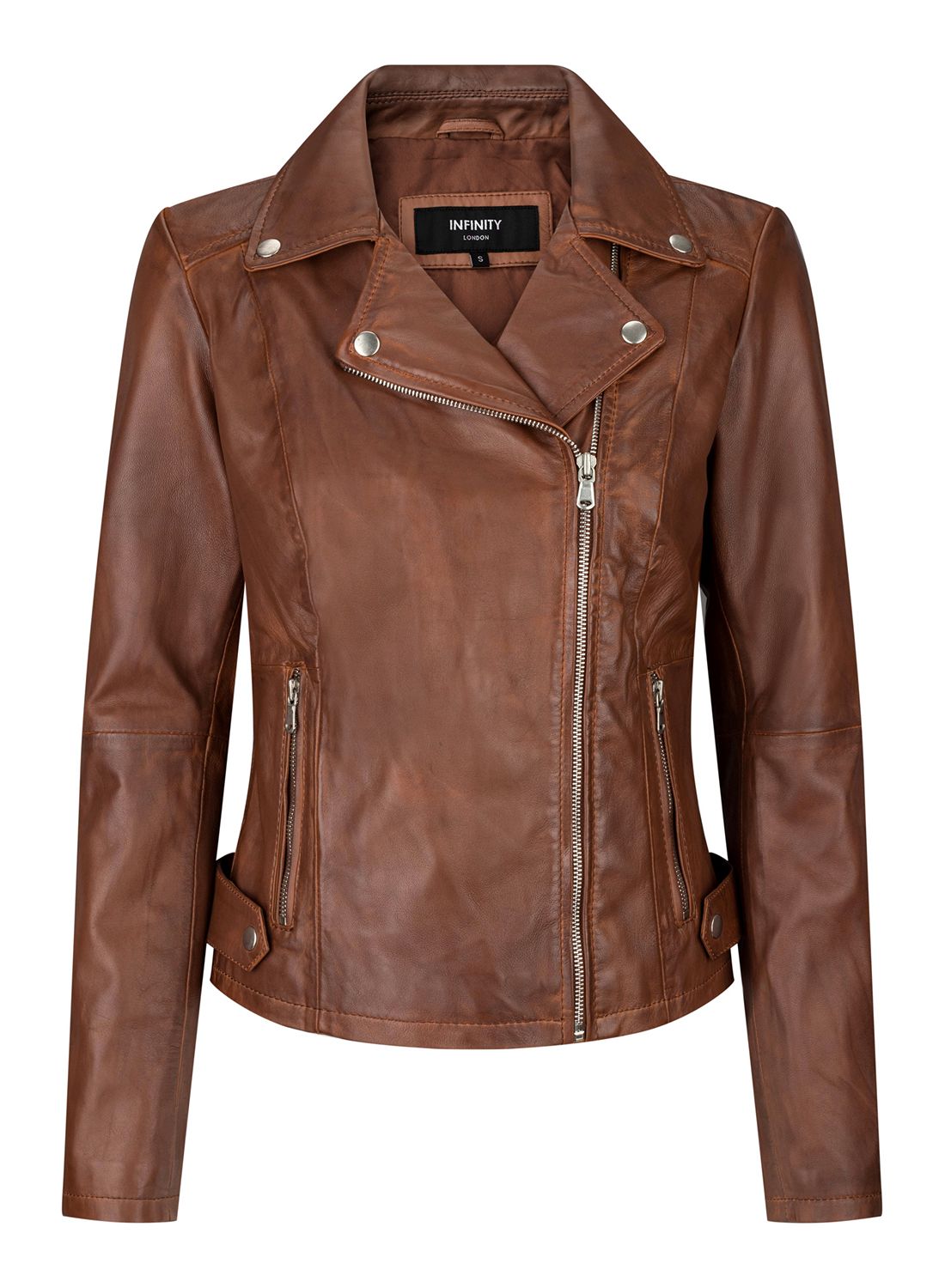 

Кожаная куртка байкера Timber TruClothing, Timber