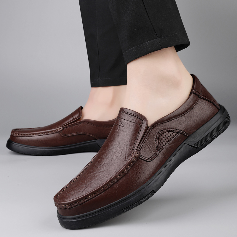 BAGE Мужские повседневные туфли Men's Low top Brown, коричневый, цвет Brown — фото 4