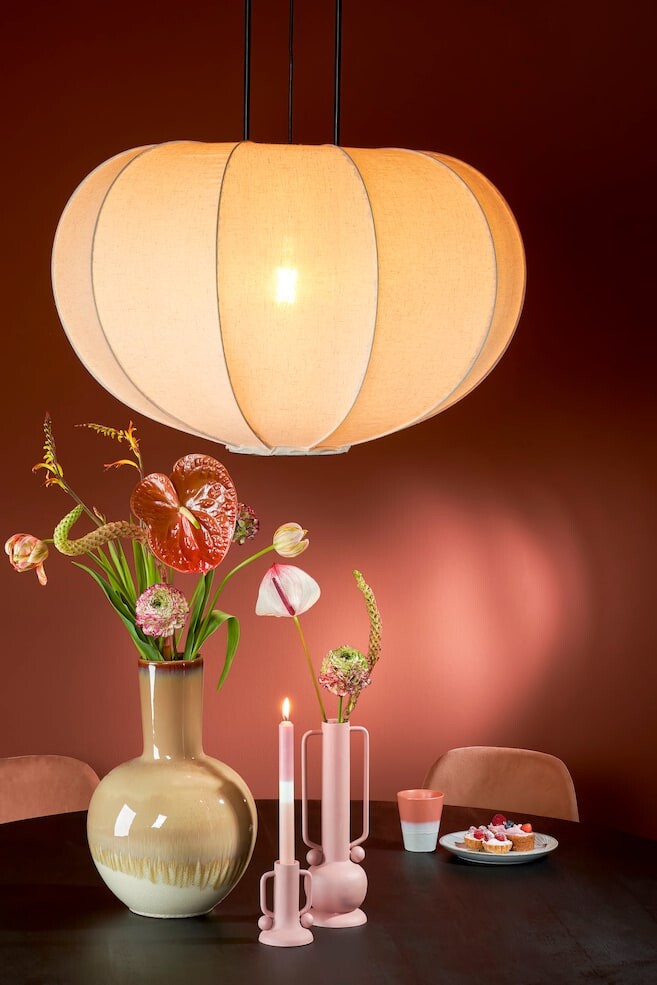 

Потолочный светильник из льна Mica Decorations, белый