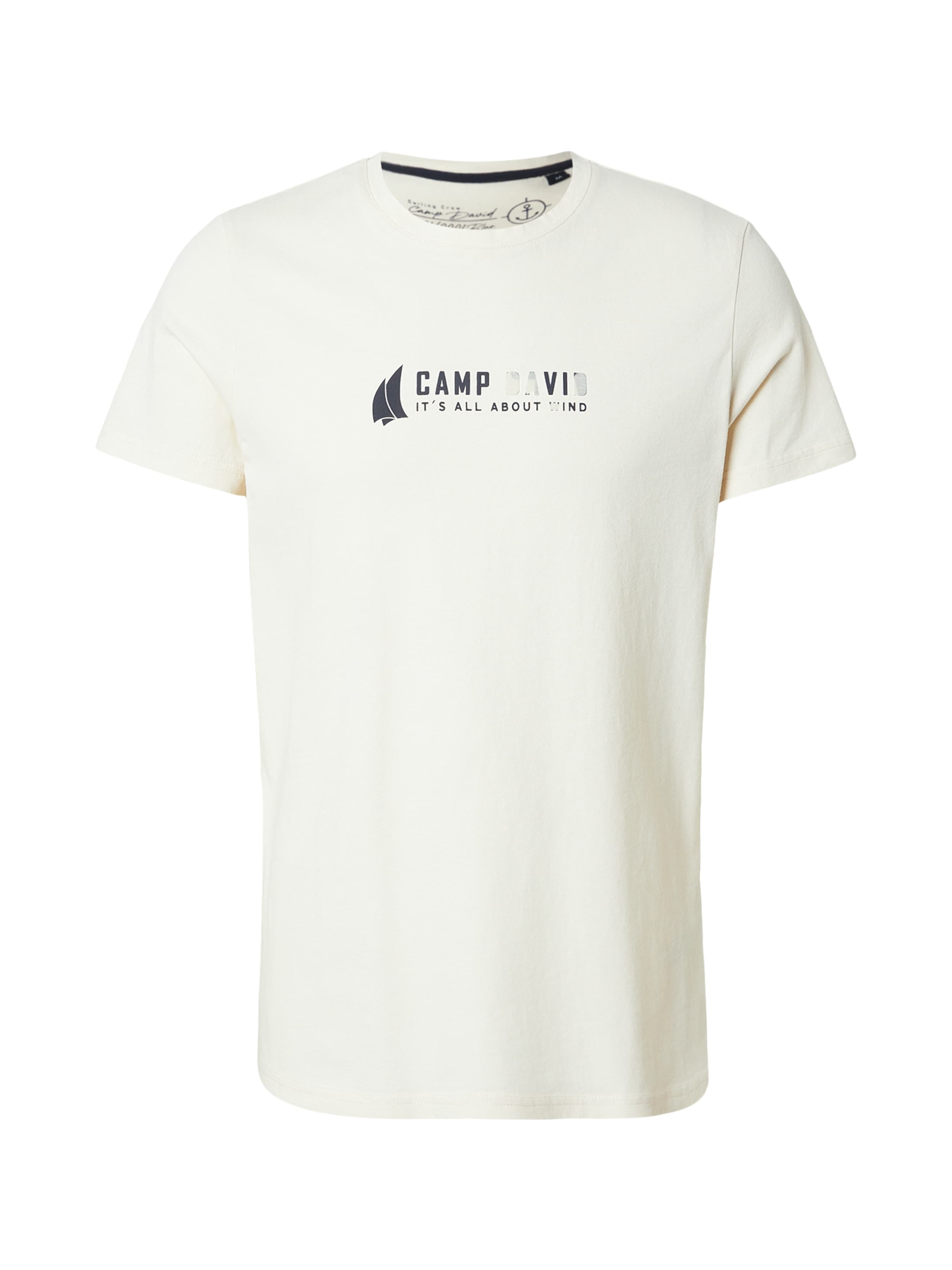 

CAMP DAVID Футболка в бежевом цвете