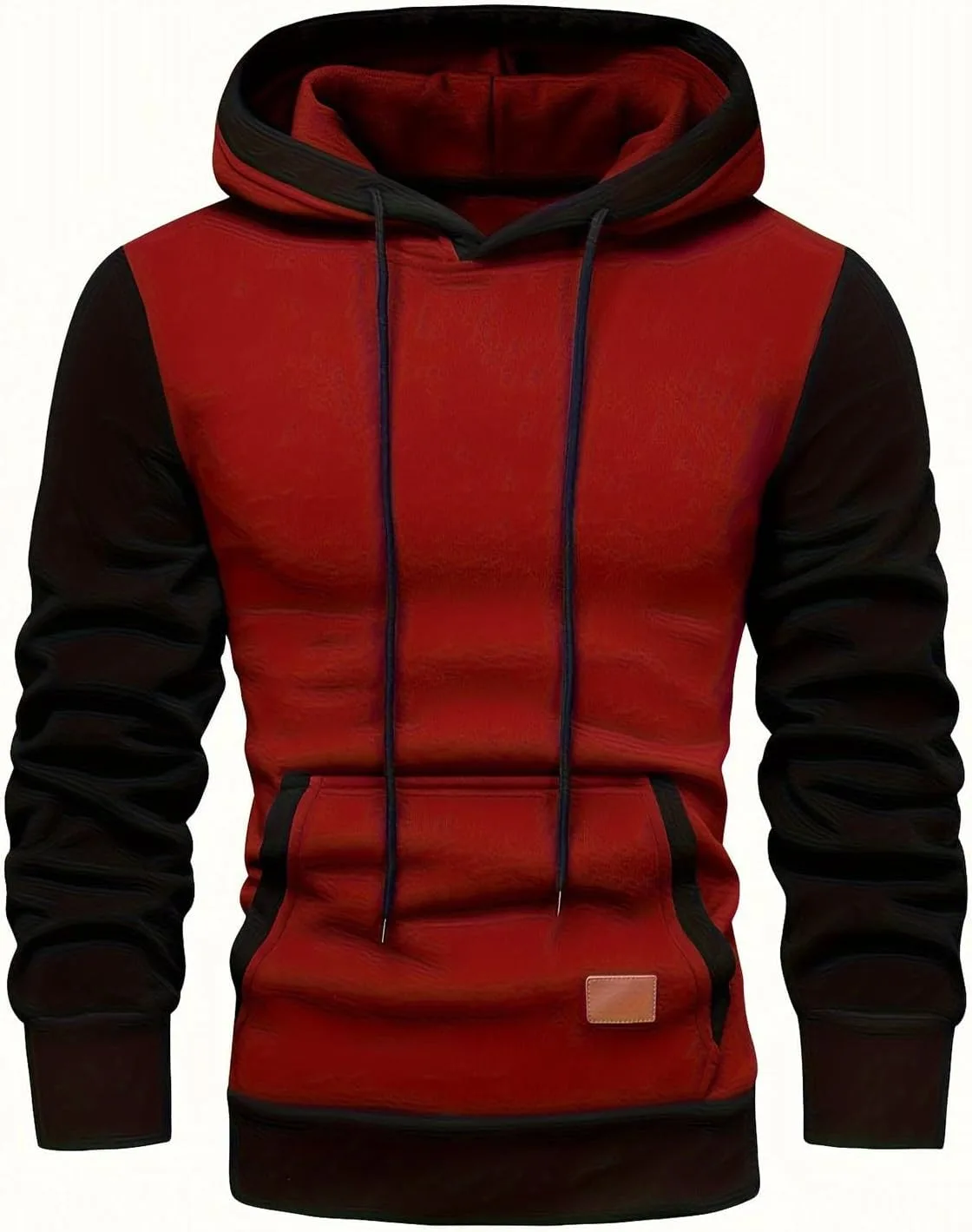 

Толстовка с капюшоном Fleece для мужчин, Long Sleeve, Color Block