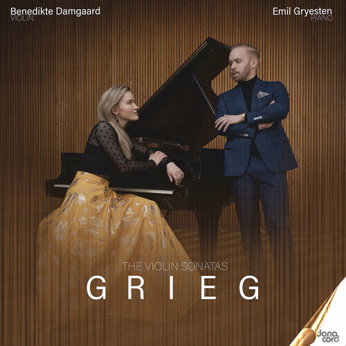 

CD диск Grieg / Damgaard / Gryesten: Violin Sonatas