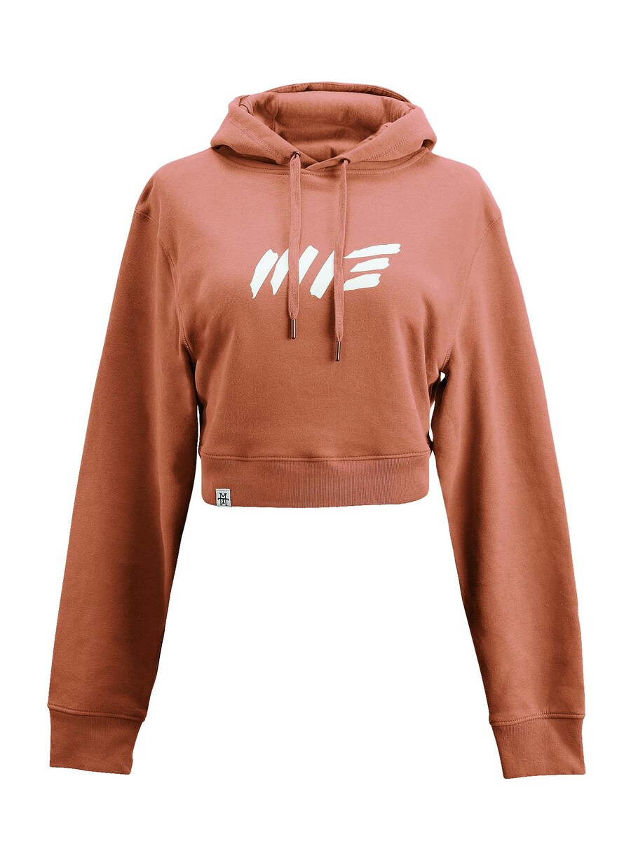 

Толстовка Manufaktur13 Crop Hoodie, коричневый