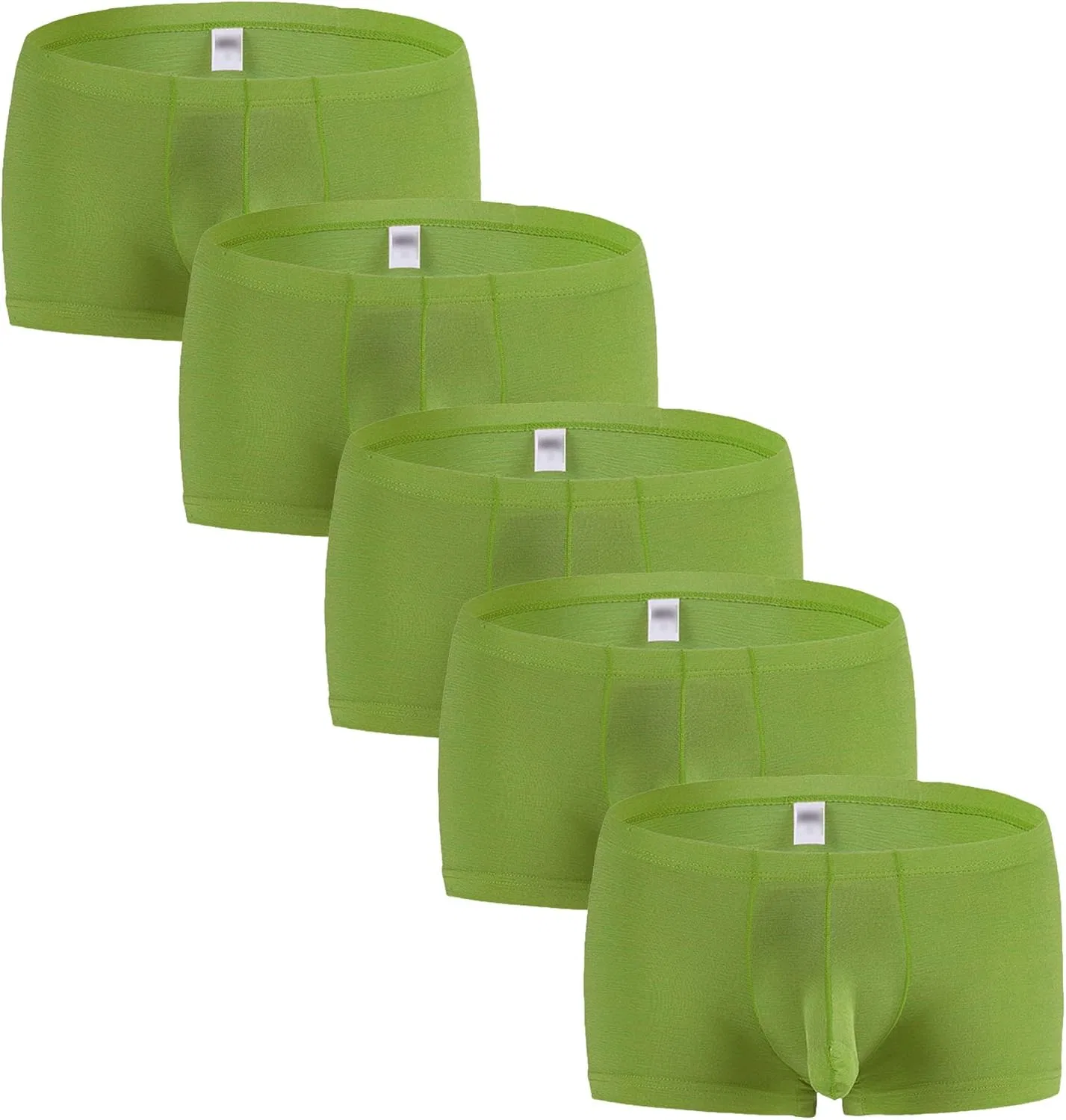 Боксеры, 5 шт., Elephant Nose, Green-5pc