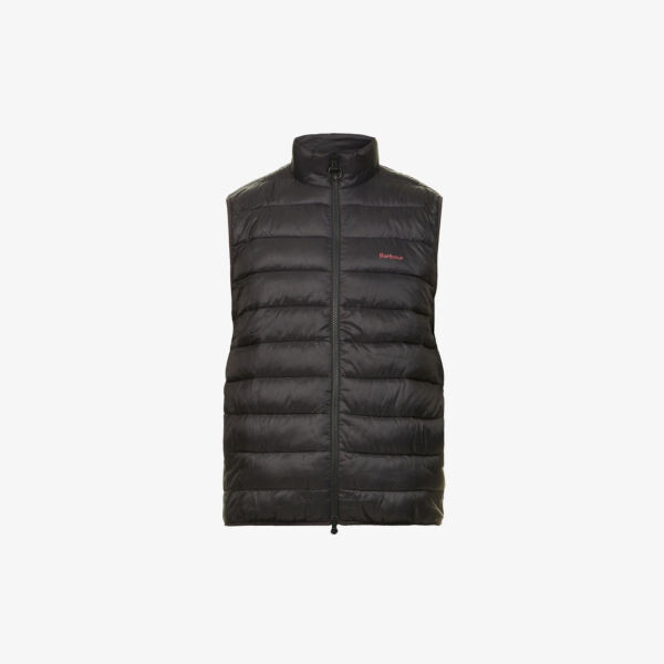 

Стеганый жилет Bretby Barbour, черный