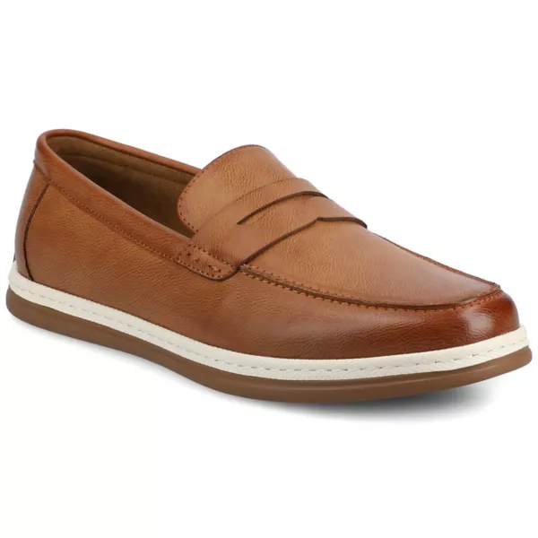 

Мужские пенни-лоферы Brantley Comfort Casual с перфорацией и гибкими ремешками Vance, коричневый