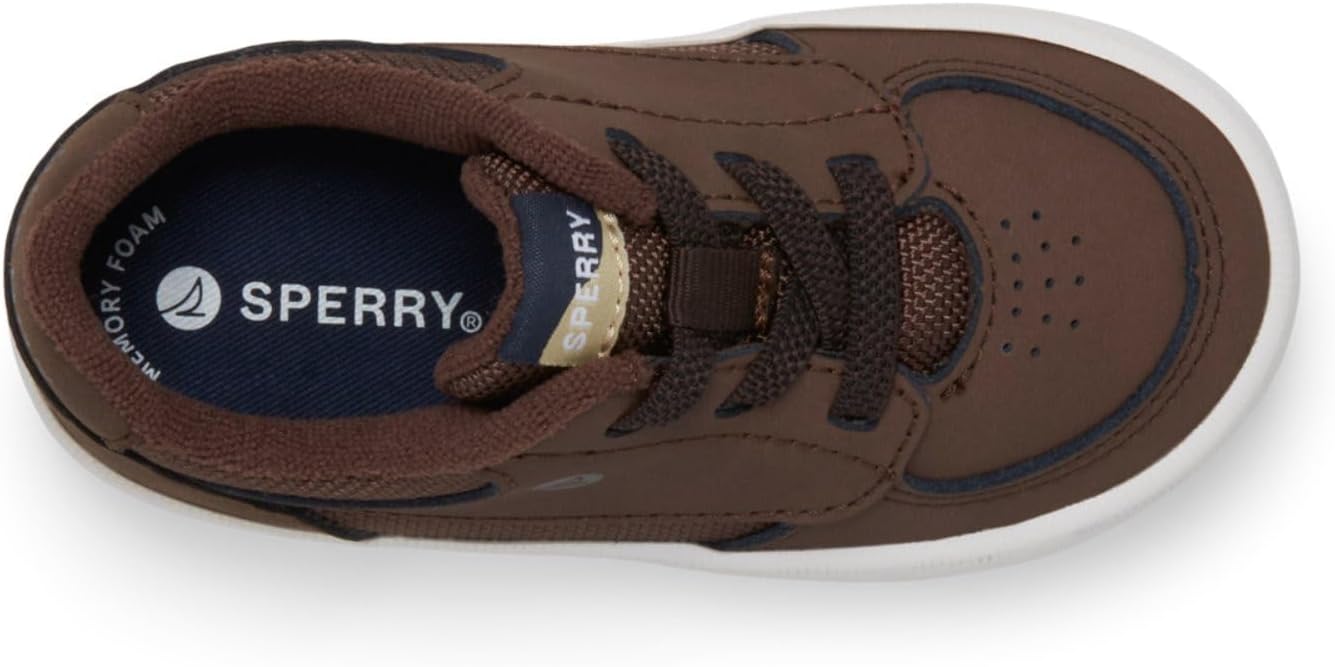 Детские кроссовки Sperry Unisex-Child Boardwalk Jr, коричневый — фото 2