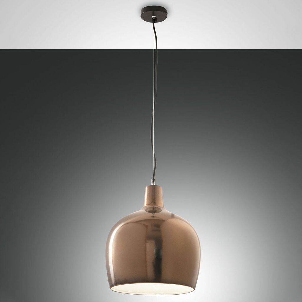 

Подвесной светильник Fabas Luce Glossy E27 1x40W, черный