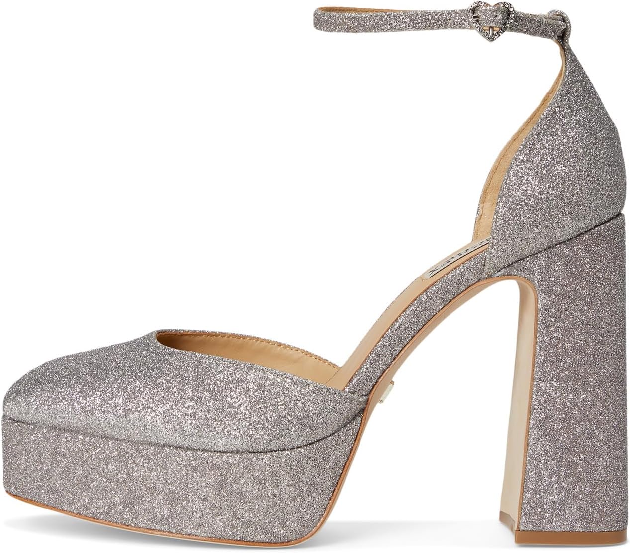 Туфли Badgley Mischka Jayda, цвет Antique Silver — фото 4