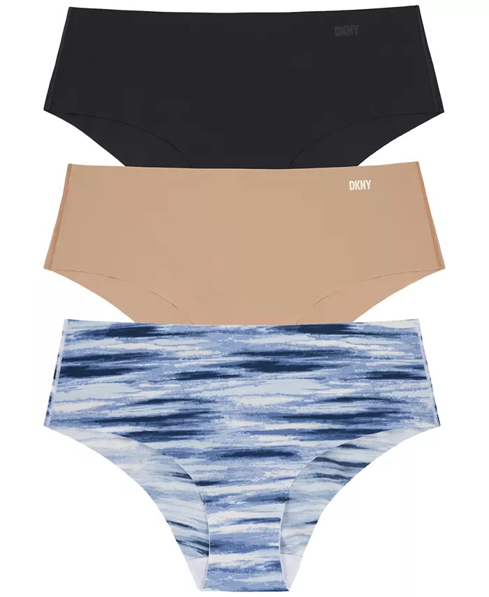 

Женские трусы-хипстер Litewear Cut Anywear, 3 шт., модель DK5028BP3 DKNY, синий
