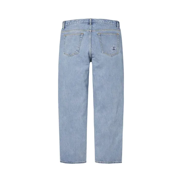 Джинсы Supreme Regular Jean цвета «выстиранный индиго» — фото 2