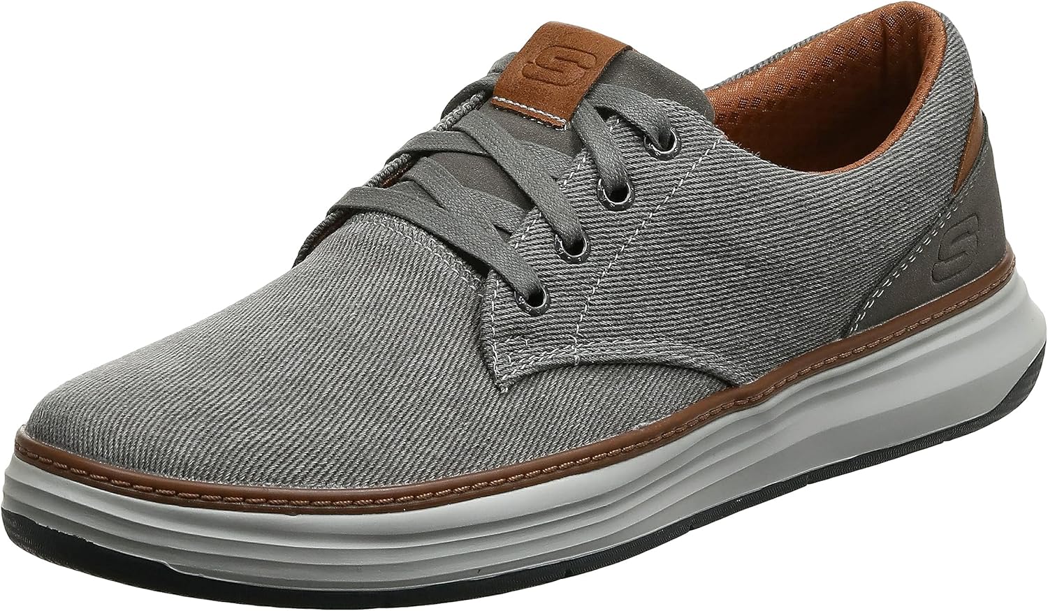 

Мужские кеды Skechers Ederson Moreno из канвы, бежевый