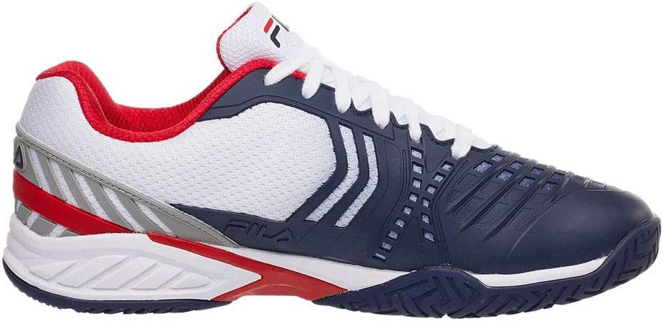 Мужские кроссовки Fila Axilus 2 Energized, белый/красный/синий/темно-синий — фото 3