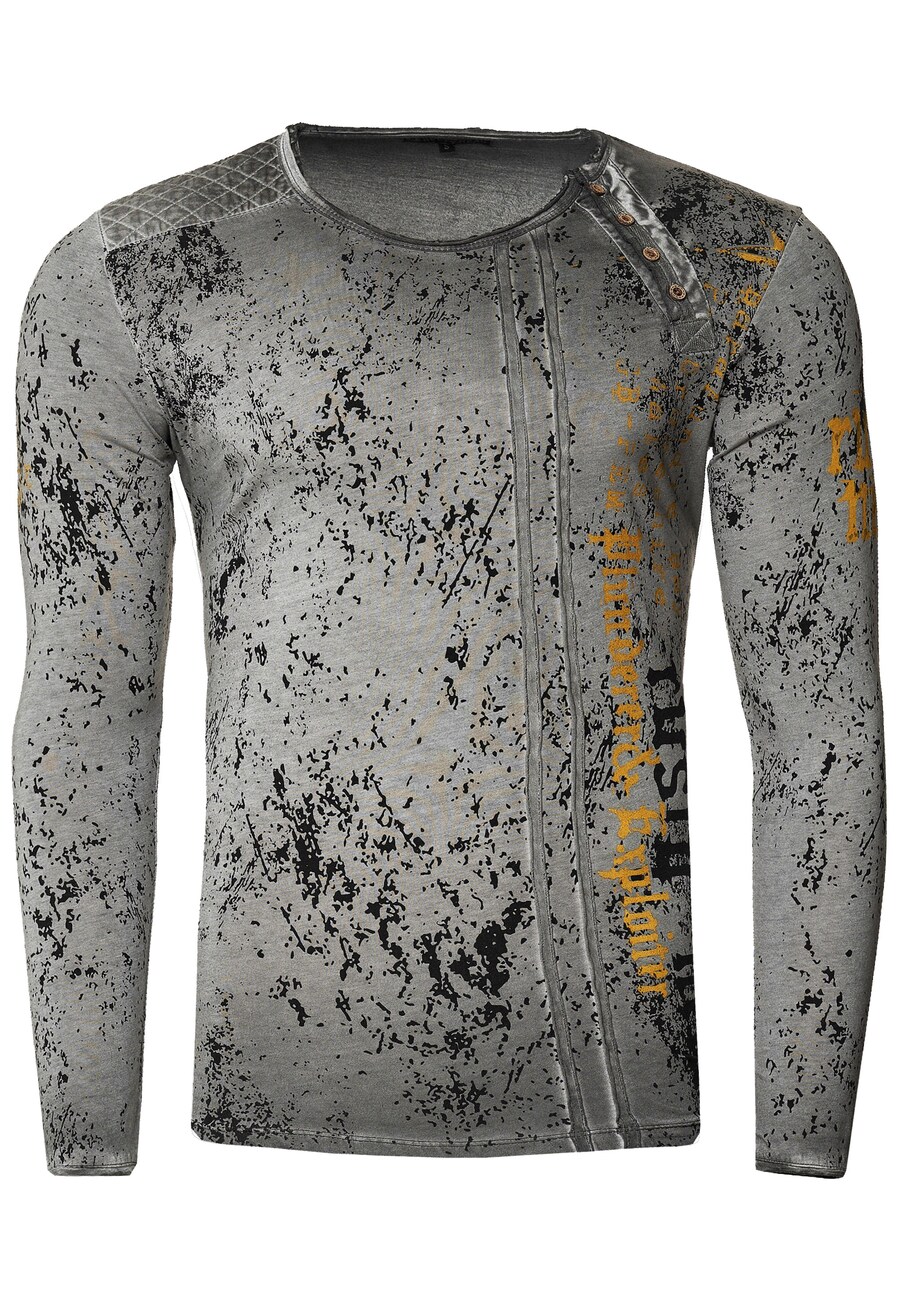 

Лонгслив Rusty Neal Shirt, серый