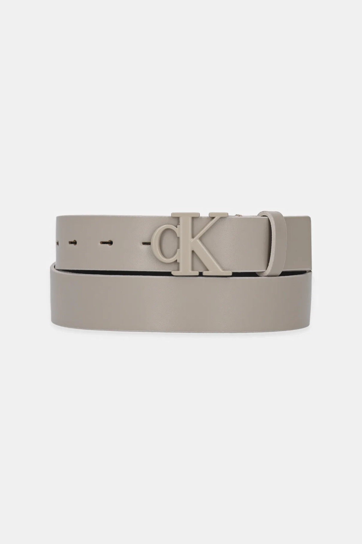 

Кожаный ремень Calvin Klein Jeans, бежевый