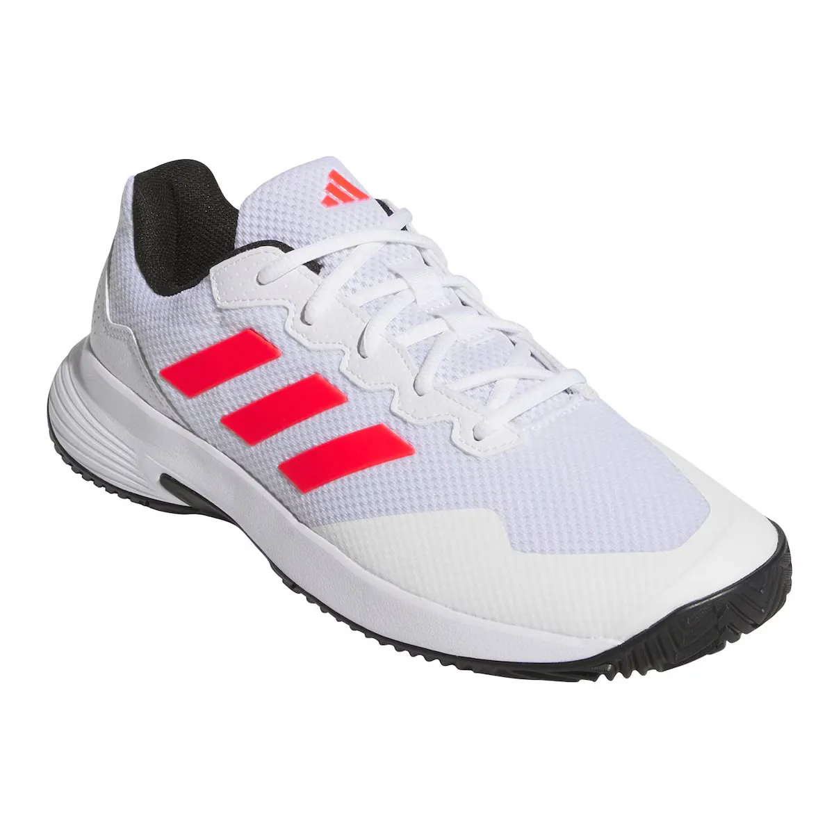 Мужские теннисные кроссовки Adidas GAMECOURT 2, белый/красный — фото 4